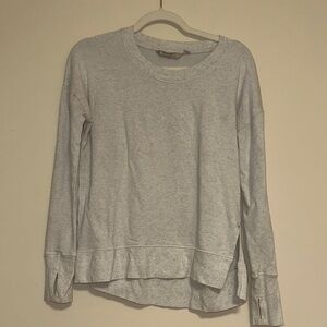 Athleta Light Gray Women's Sweatshirt
